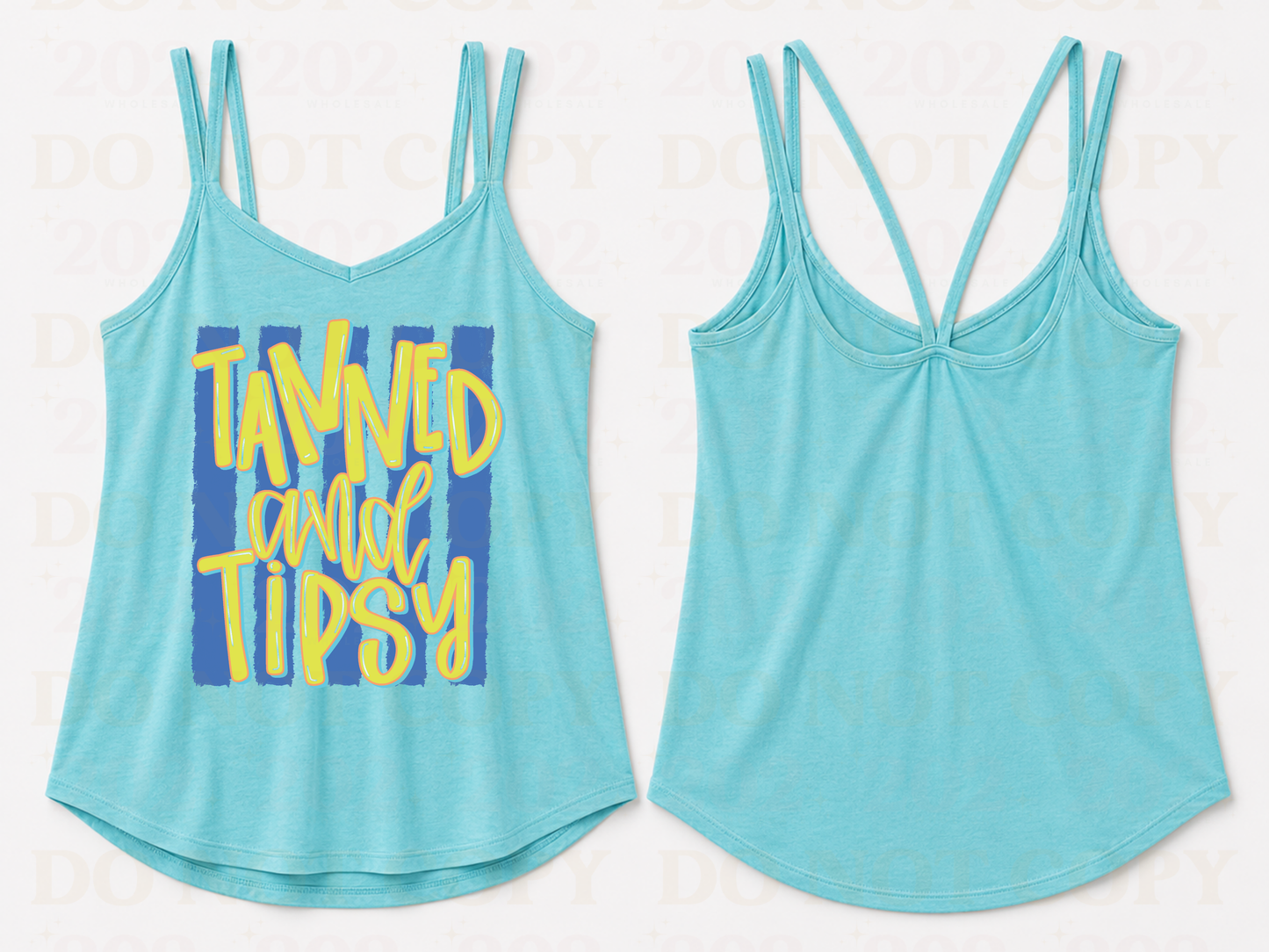 COMPLETED - Tanned & Tipsy Women's Strappy Tank