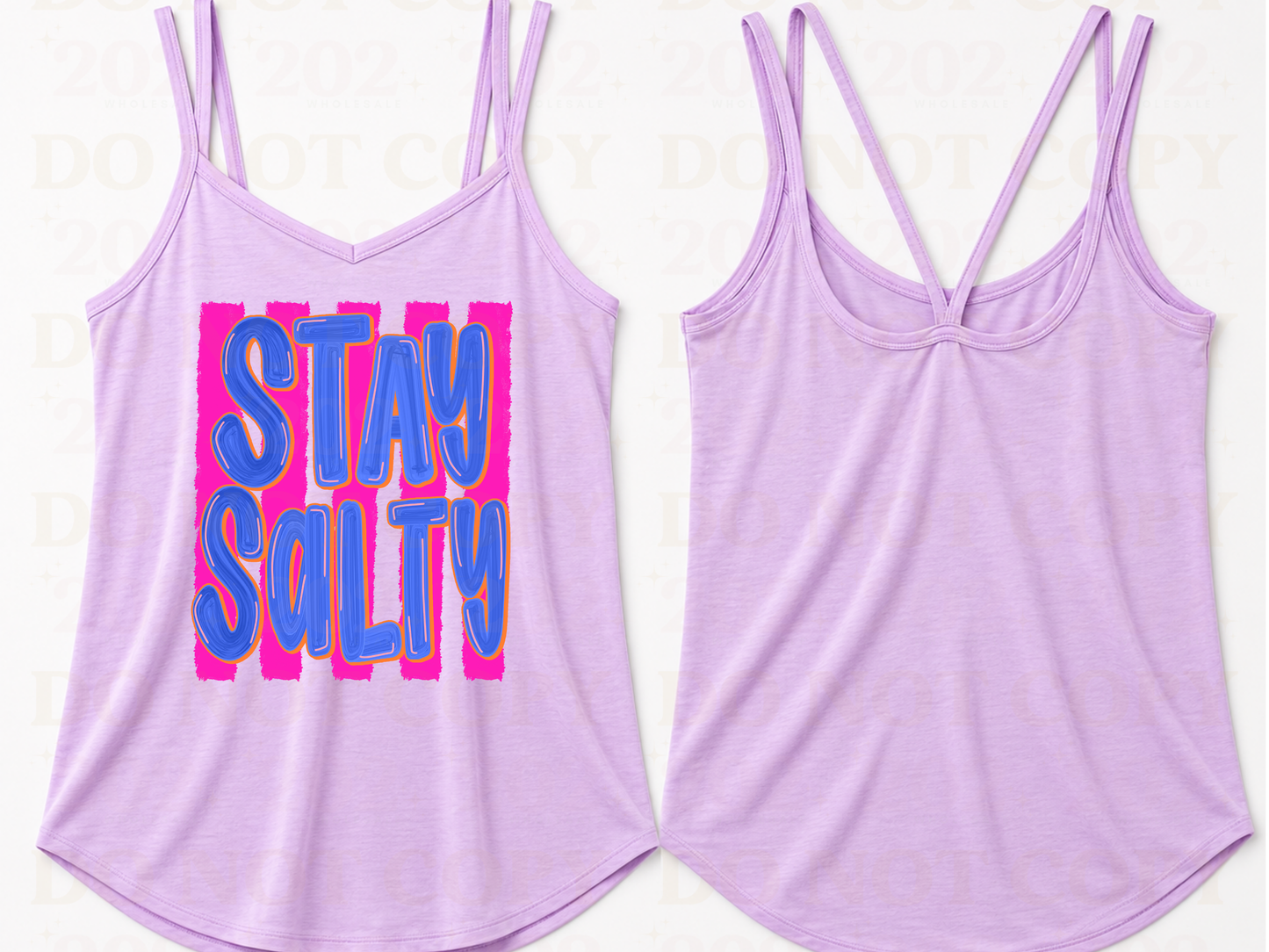 COMPLETED - Stay Salty Women's Strappy Tank