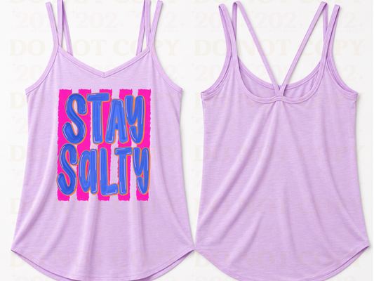 COMPLETED - Stay Salty Women's Strappy Tank