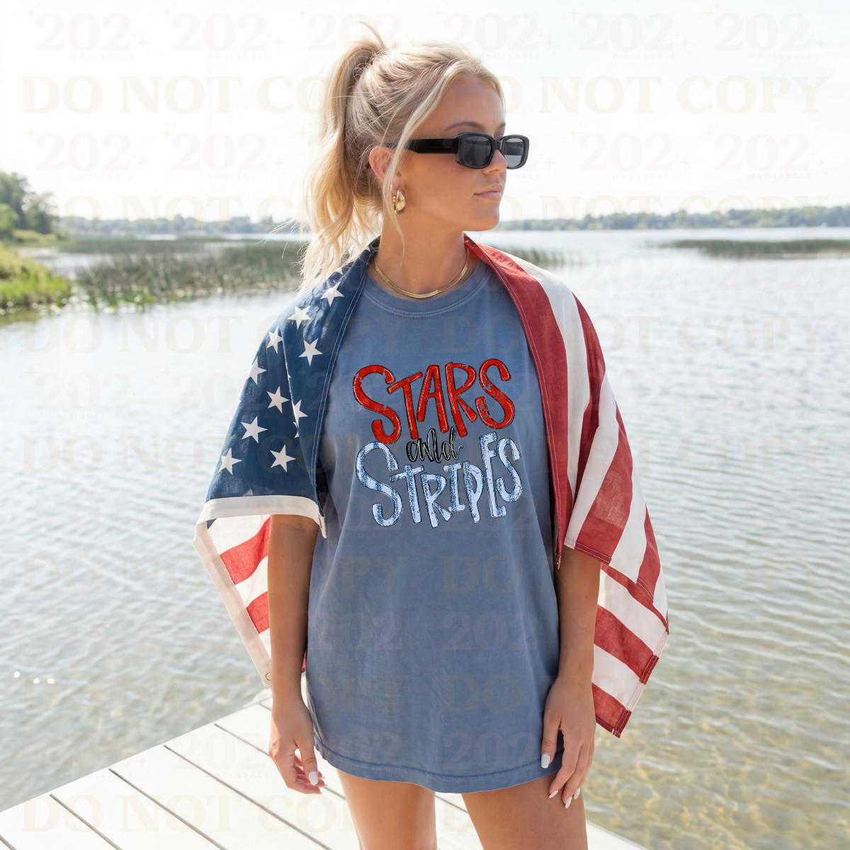 COMPLETED - Handwritten Stars And Stripes